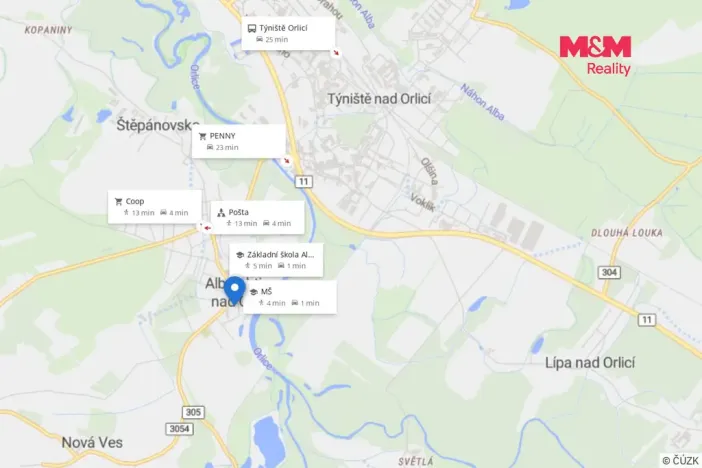 Prodej rodinného domu, Albrechtice nad Orlicí, Na návsi, 200 m2
