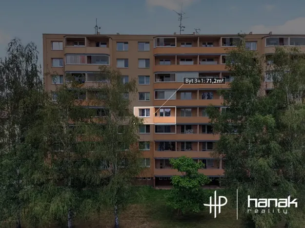 Prodej bytu 3+1, Lipník nad Bečvou, Hranická, 71 m2