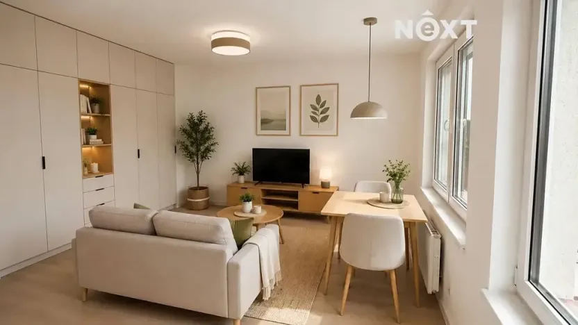 Prodej bytu 1+kk, Praha - Horní Počernice, Mečovská, 25 m2