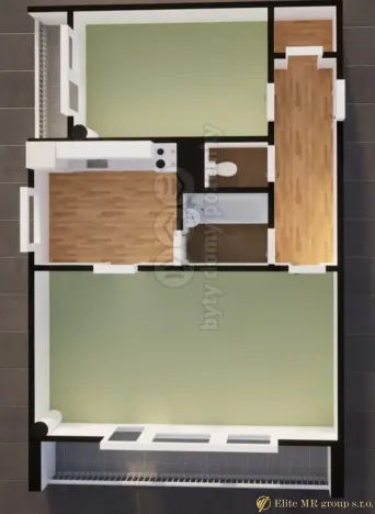 Pronájem bytu 2+1, Desná, Krkonošská, 54 m2