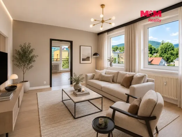 Prodej bytu 3+1, Vrbno pod Pradědem, Myslivecká, 72 m2