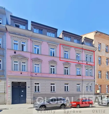 Prodej bytu 2+1, Praha - Libeň, Vacínova, 51 m2
