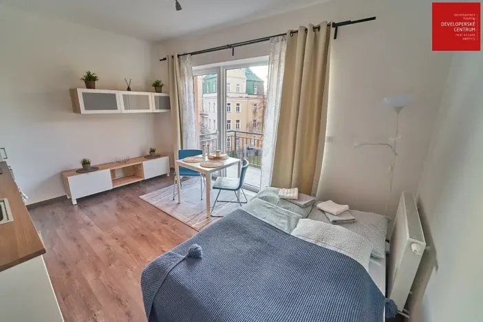 Pronájem bytu 1+kk, Mariánské Lázně, Dvořákova, 25 m2
