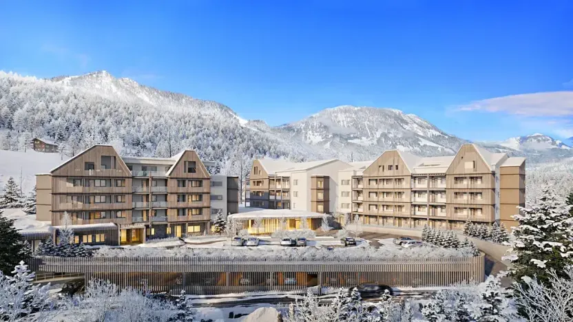 Prodej bytu 2+kk, Fieberbrunn, Rakousko, 61 m2