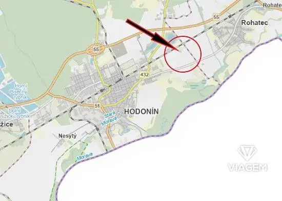 Prodej zahrady, Hodonín, 362 m2