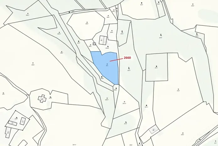 Dražba louky, Valašská Bystřice, 2510 m2