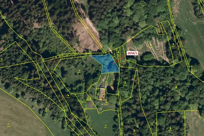 Dražba louky, Valašská Bystřice, 749 m2