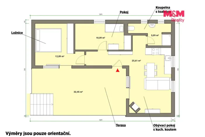 Prodej rodinného domu, Šabina, 55 m2