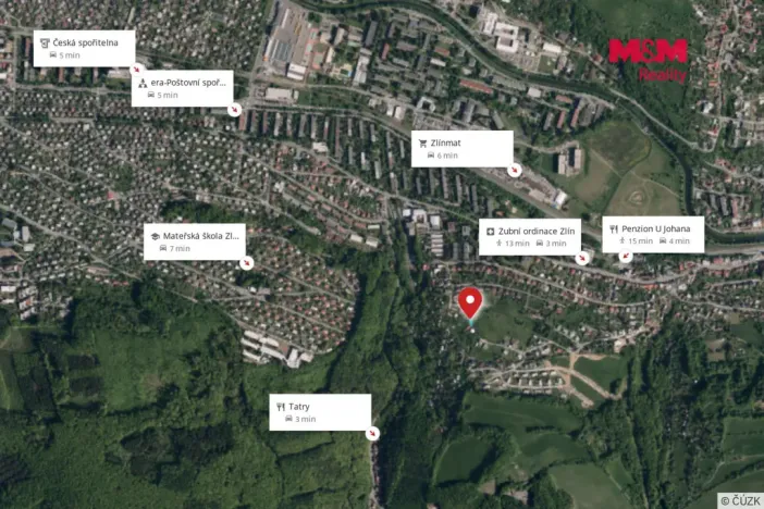 Prodej pozemku pro bydlení, Zlín - Příluky, 781 m2