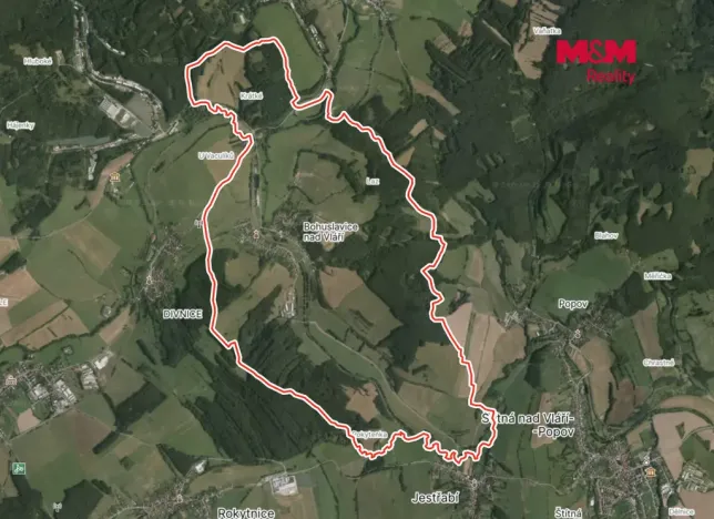 Prodej louky, Bohuslavice nad Vláří, 127756 m2