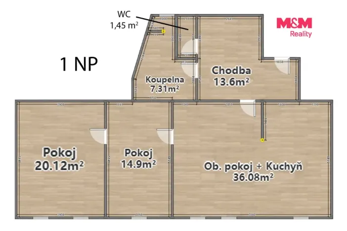 Prodej bytu 5+kk, Praha - Libeň, Na Rokytce, 164 m2