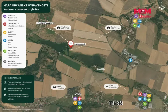 Prodej pozemku pro bydlení, Krahulov, 1092 m2