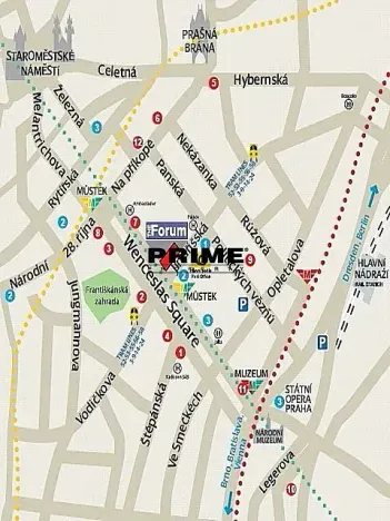 Pronájem kanceláře, Praha - Nové Město, Václavské náměstí, 466 m2