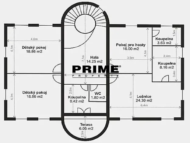 Pronájem rodinného domu, Praha - Nebušice, Nebušická, 270 m2