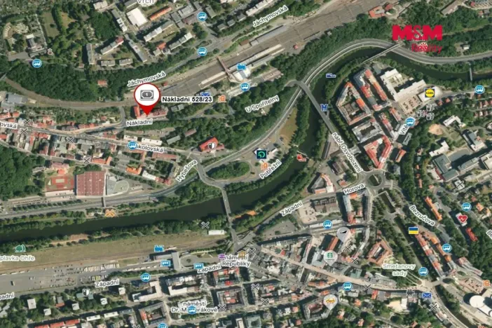 Pronájem bytu 3+kk, Karlovy Vary - Rybáře, Nákladní, 86 m2