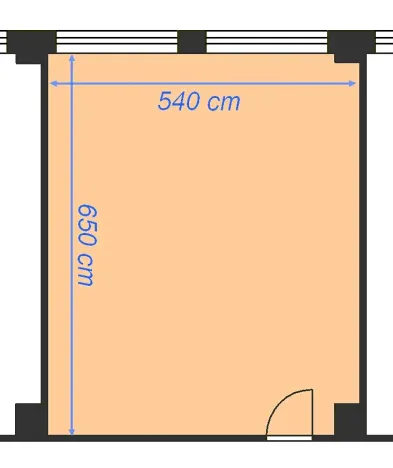 Pronájem kanceláře, Praha - Nové Město, Politických vězňů, 36 m2