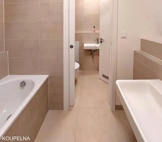 Pronájem bytu 2+kk, Brno, U Červeného mlýna, 53 m2