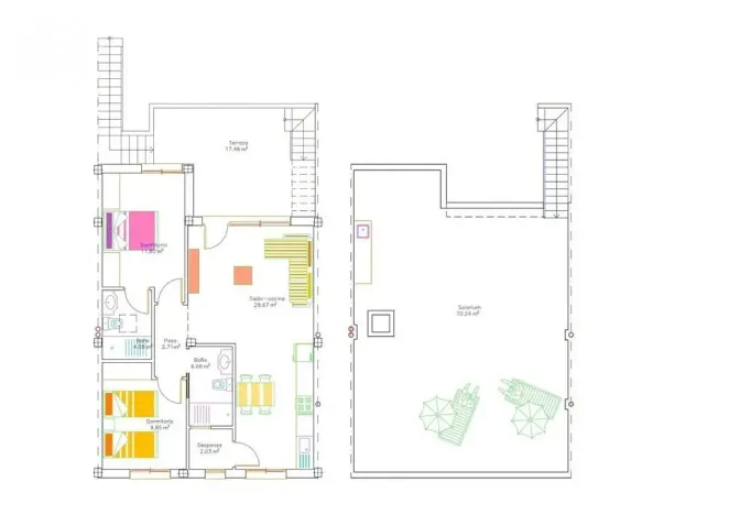 Prodej rodinného domu, San Javier, Murcia, Španělsko, 74 m2