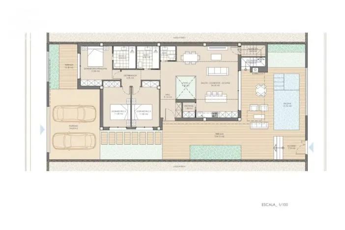 Prodej rodinného domu, San Juan de los Terreros, Almería, Španělsko, 110 m2
