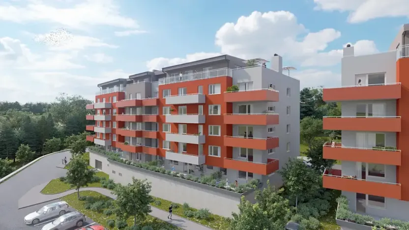 Prodej bytu 2+kk, Brno, Chvalovka, 53 m2