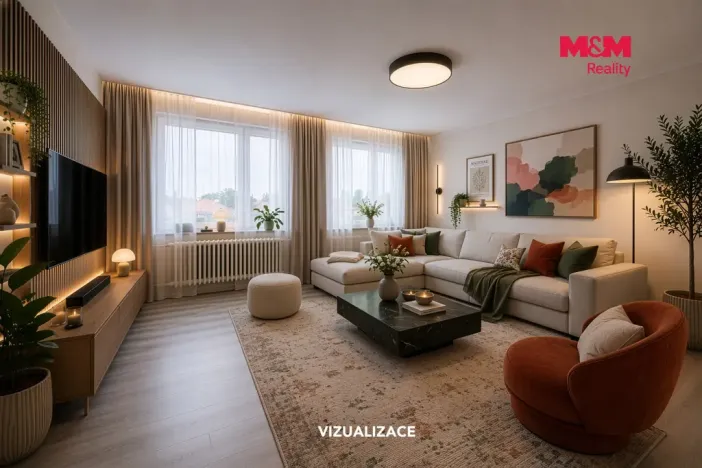 Prodej bytu 3+1, Jílové u Prahy, Holíkova, 74 m2