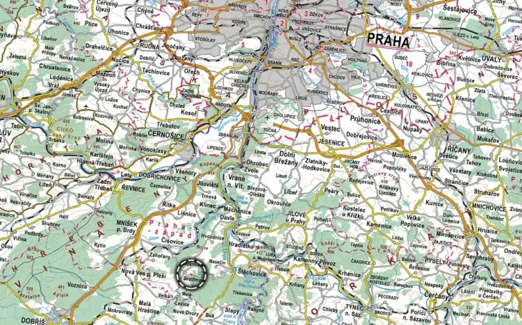 Prodej pole, Bratřínov, 7624 m2
