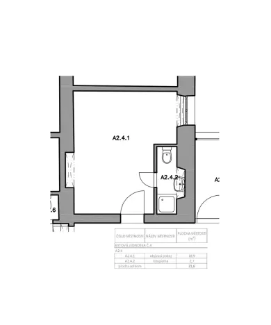Prodej bytu 1+kk, Příbram, náměstí J. A. Alise, 21 m2