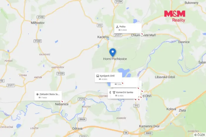 Prodej rodinného domu, Kaceřov - Horní Pochlovice, 176 m2