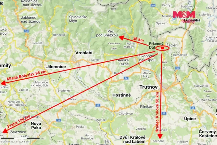 Prodej chalupy, Žacléř - Prkenný Důl, 97 m2