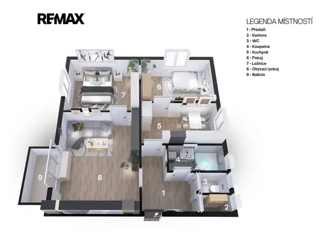 Pronájem bytu 3+1, Heřmanův Městec, Sokolská, 70 m2