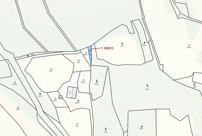 Dražba pozemku, Valašská Bystřice, 97 m2