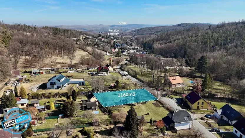 Prodej pozemku pro bydlení, Krnov, Ježník, 1160 m2