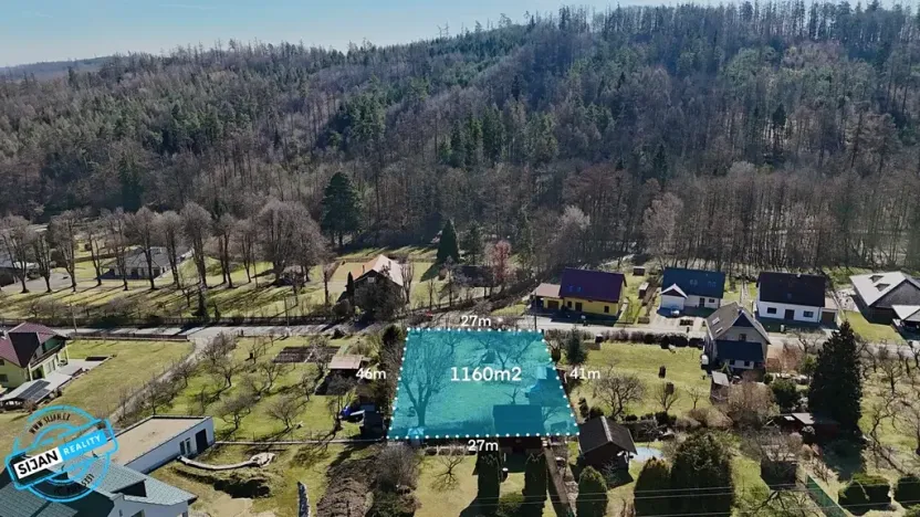 Prodej pozemku pro bydlení, Krnov, Ježník, 1160 m2
