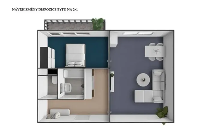 Prodej bytu 1+1, Brno, Nejedlého, 38 m2