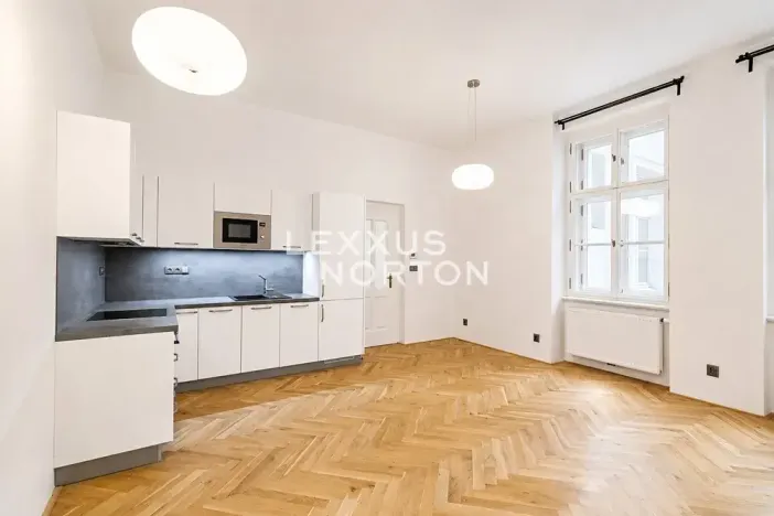Pronájem bytu 2+kk, Praha - Nové Město, Na Poříčí, 60 m2