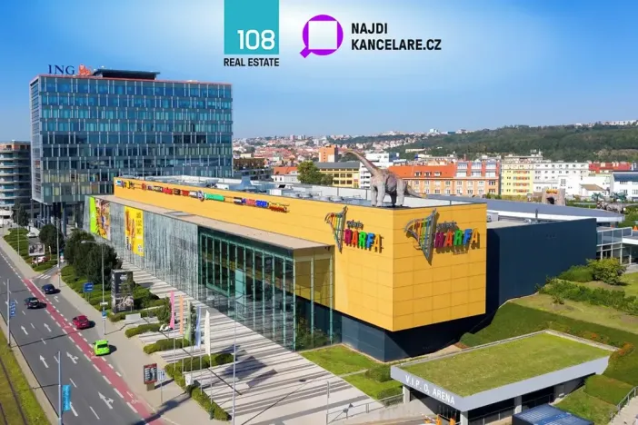 Pronájem kanceláře, Praha - Libeň, Českomoravská, 1116 m2