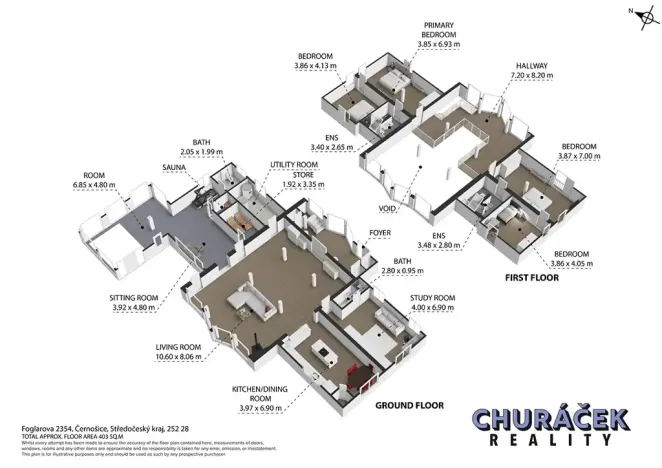 Prodej rodinného domu, Černošice, Foglarova, 400 m2