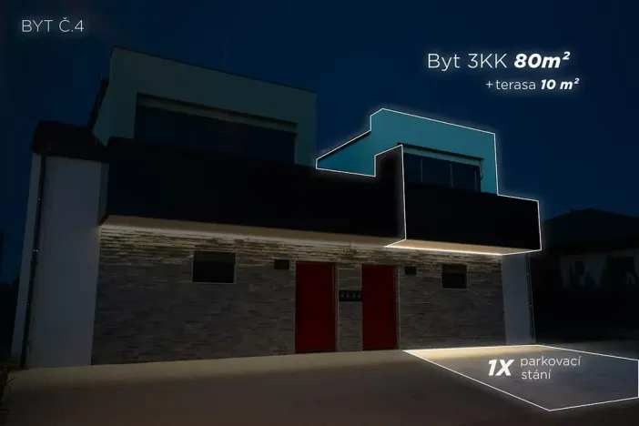 Prodej bytu 3+kk, Včelná, 89 m2