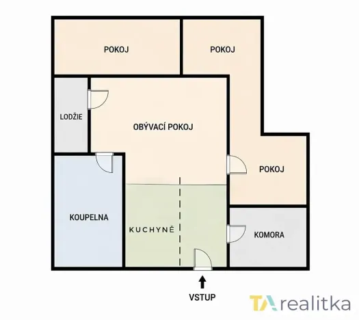 Prodej bytu 4+kk, Třinec, Sosnová, 77 m2