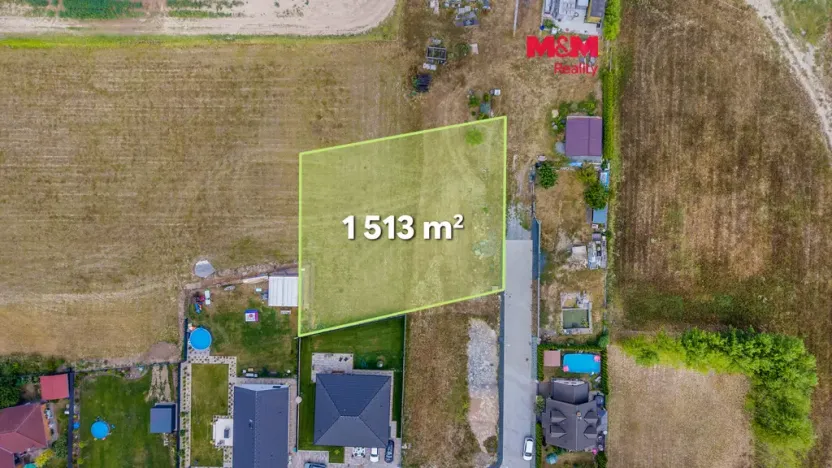 Prodej pozemku pro bydlení, Kovanice, 1513 m2