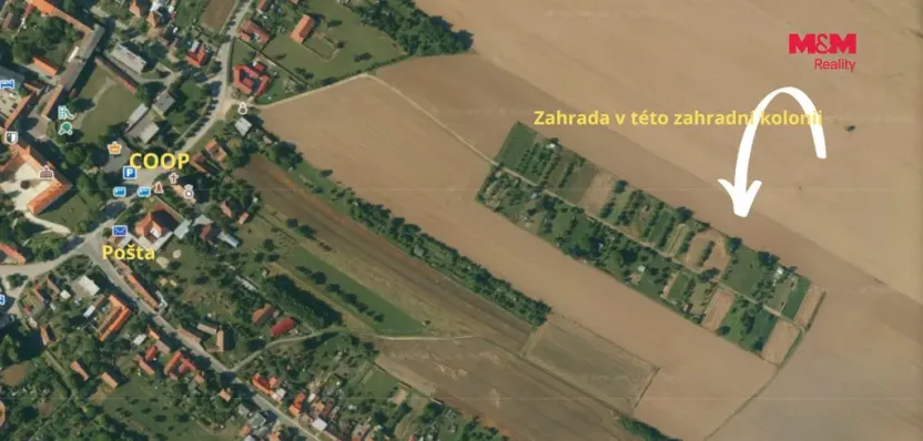 Prodej zahrady, Nové Syrovice, 874 m2
