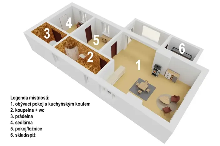 Prodej rodinného domu, Mnich, 105 m2