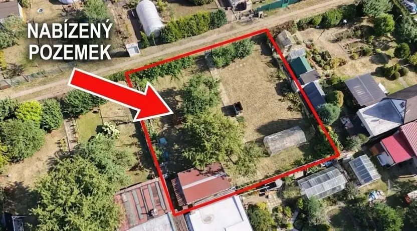 Prodej zahrady, Most, Pionýrů, 400 m2