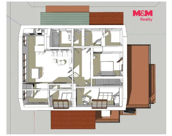 Prodej rodinného domu, Kamenný Újezd, 252 m2