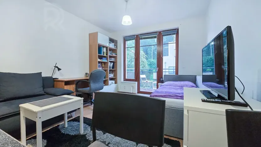 Pronájem bytu 1+kk, Praha - Smíchov, Na Neklance, 29 m2