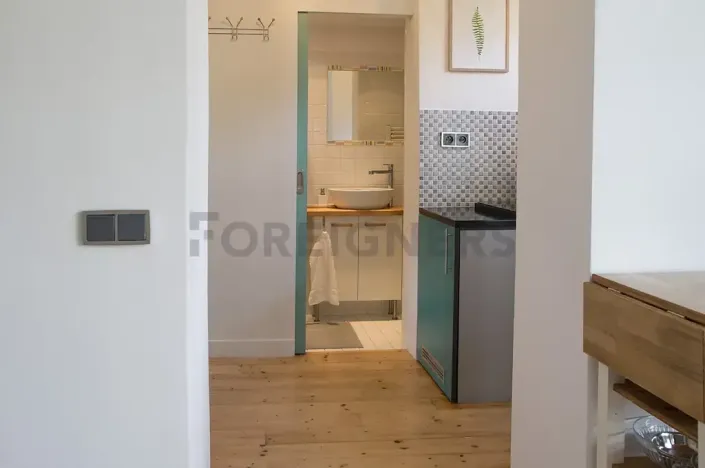 Pronájem bytu 1+kk, Praha, Myslbekova, 25 m2