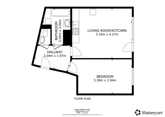 Pronájem bytu 1+kk, Praha - Černý Most, Rudolfa Holeky, 51 m2