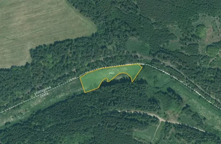 Prodej louky, Bor, 4514 m2