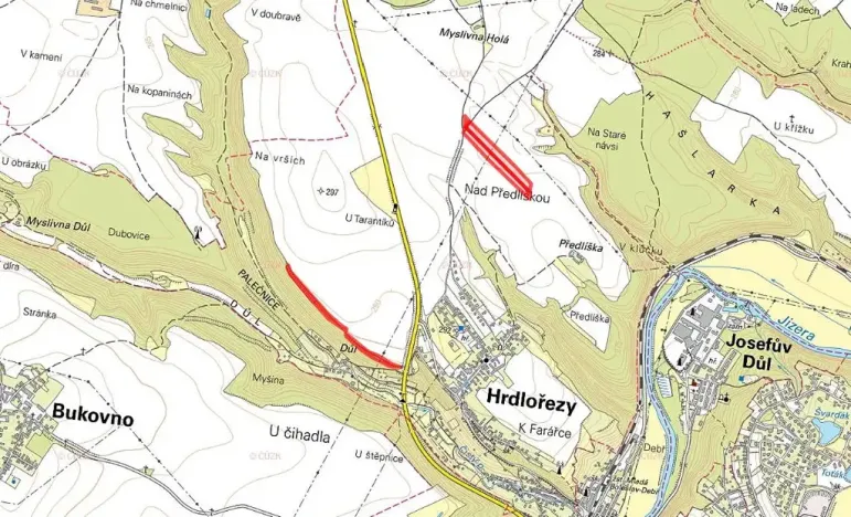Prodej pole, Hrdlořezy, 23622 m2
