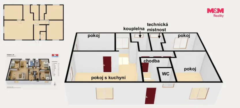 Prodej rodinného domu, Staré Město, 70 m2
